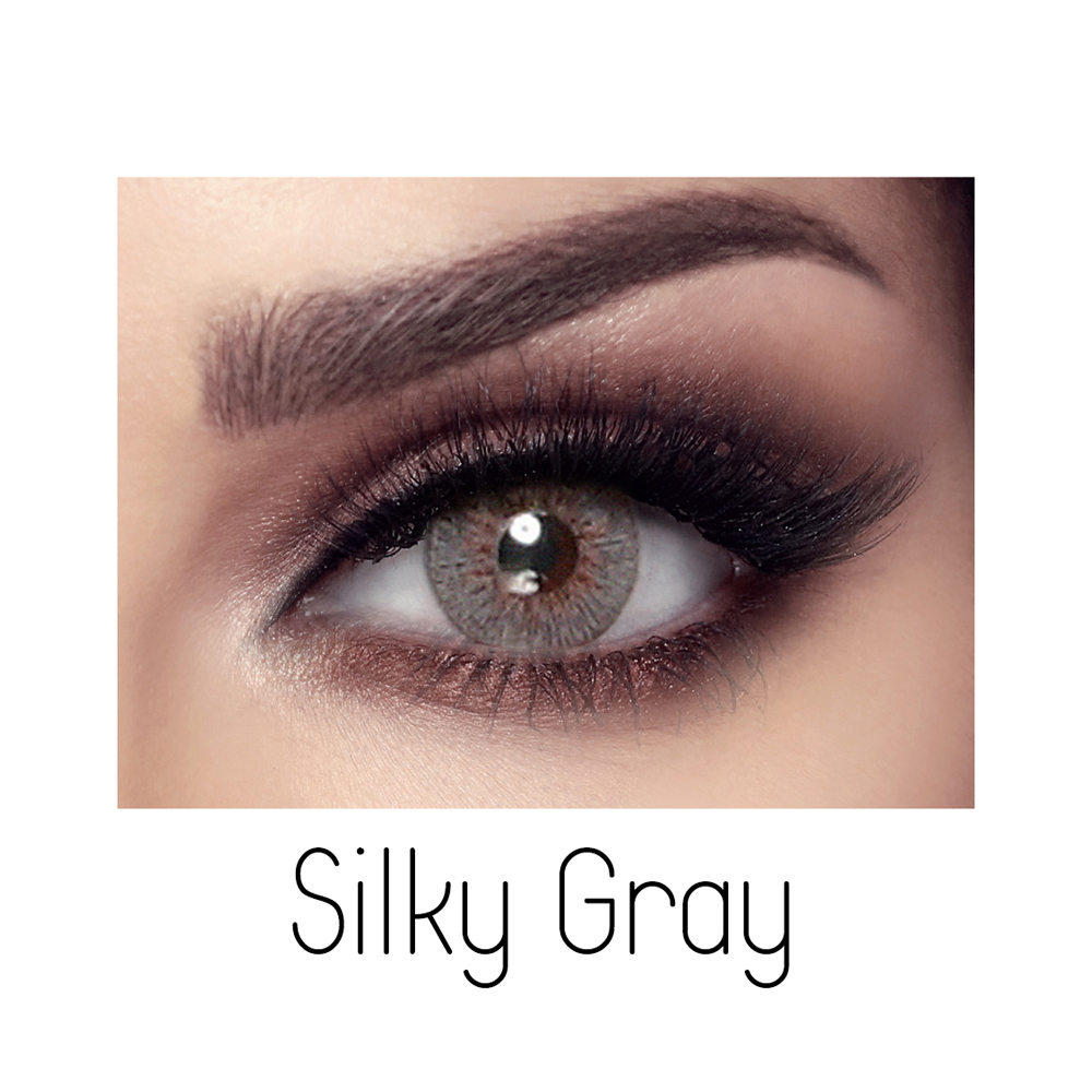 Elite Contact Lenses - Silky Gray - Monthly 