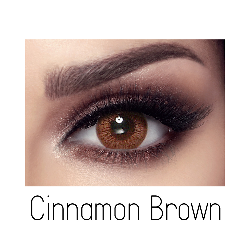 Elite Contact Lenses - Cinnamon Brown - Monthly 
