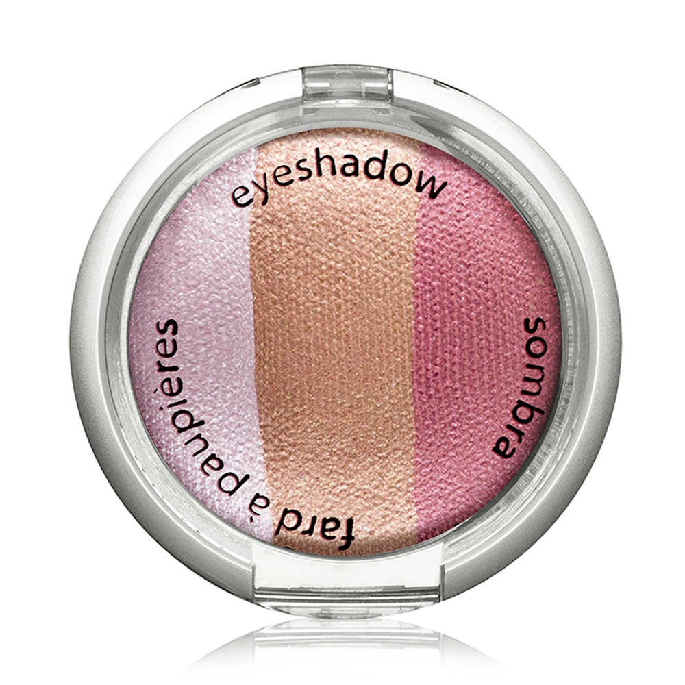 Baked Eye Shadow Trios - Bes07 - Pink Bliss 