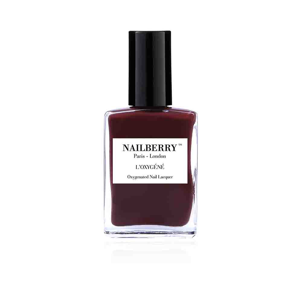 Oxygenated Nail Polish Dial M for Maroon - Maroon