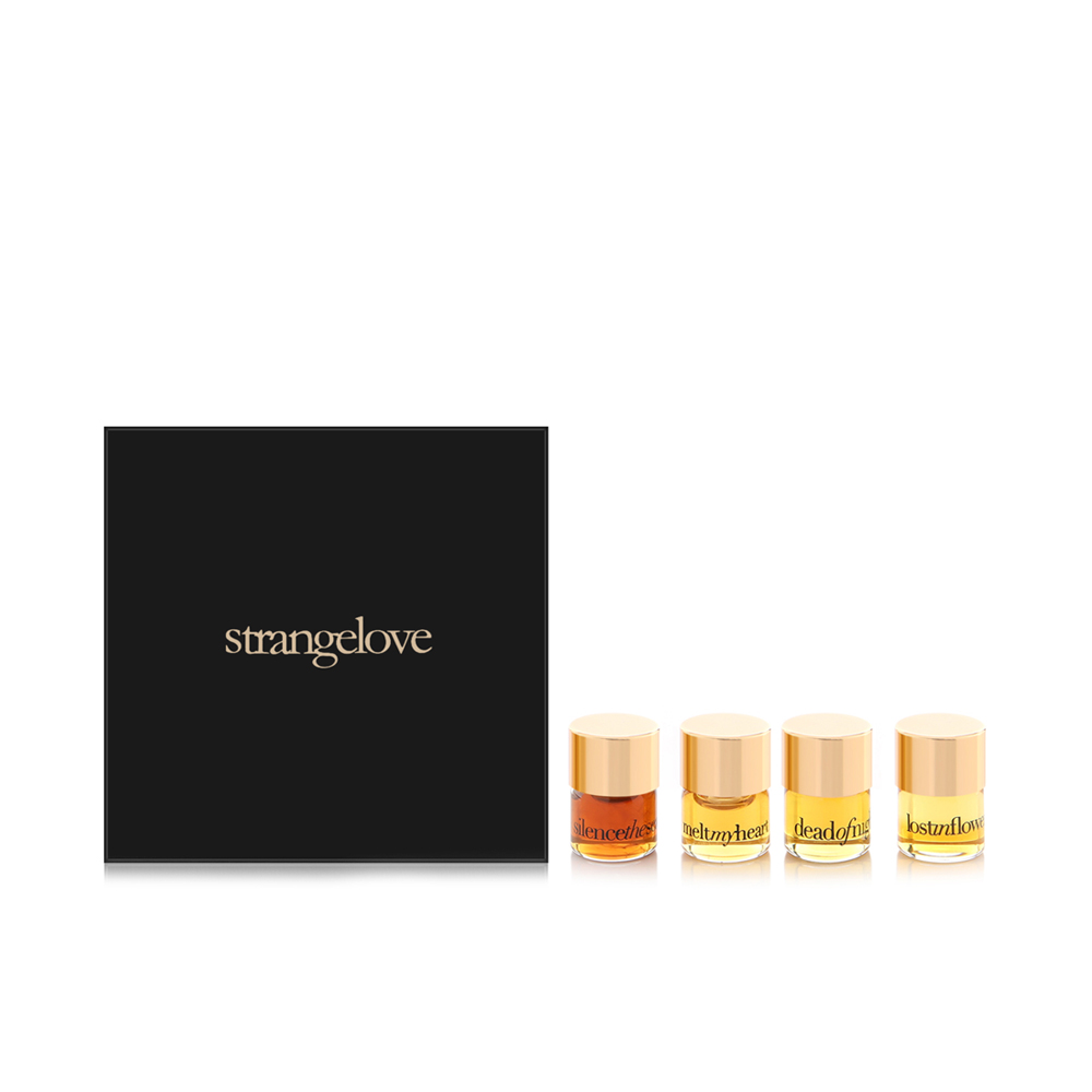 Strange Love Perfumed Oil Collection Set Of 4 X 1.25ml 