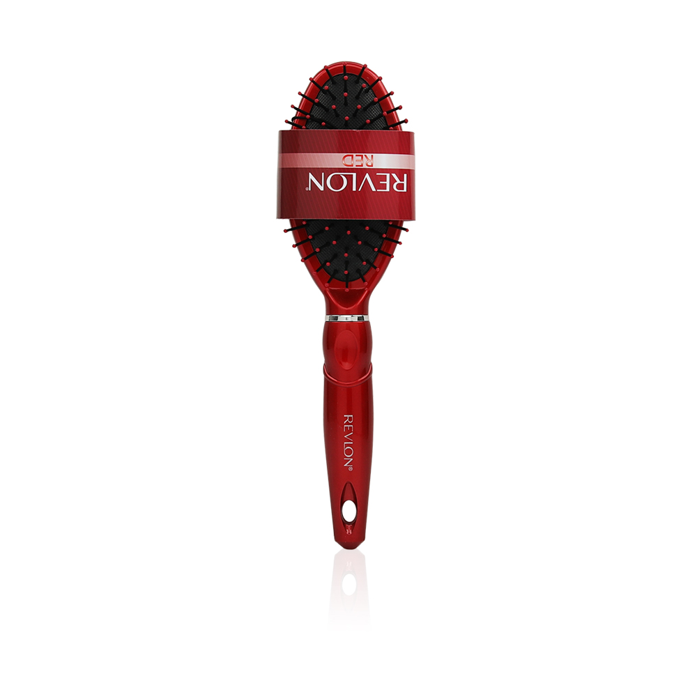 Red Oval Cushion Brush - RV2994UKE