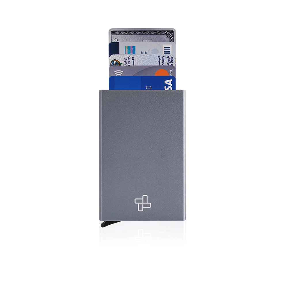 Card Holder Protector - Metallic Space Grey
