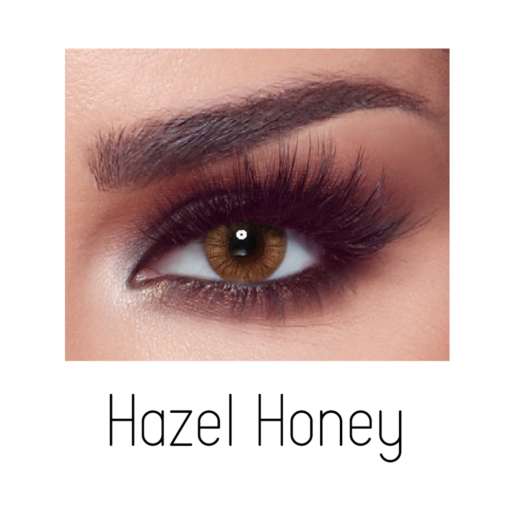 Elite Contact Lenses - Hazel Honey - One Day