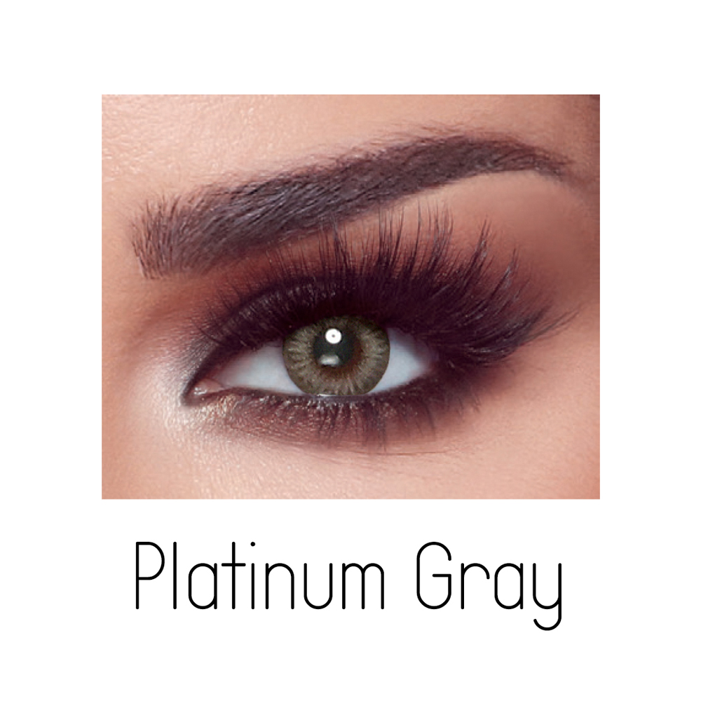 Elite Contact Lenses - Platinum Grey - One Day