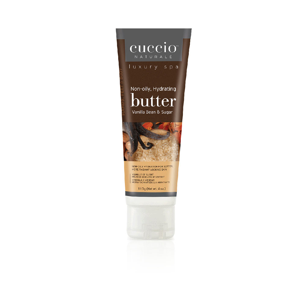 Non-oily Hydrating Body Butter - Vanilla Bean & Sugar - 4oz 