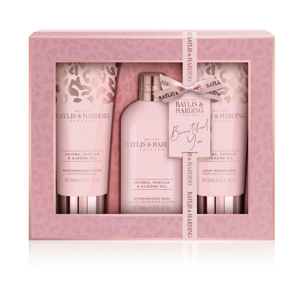 Jojoba Vanilla Almond Oil Bath Set 