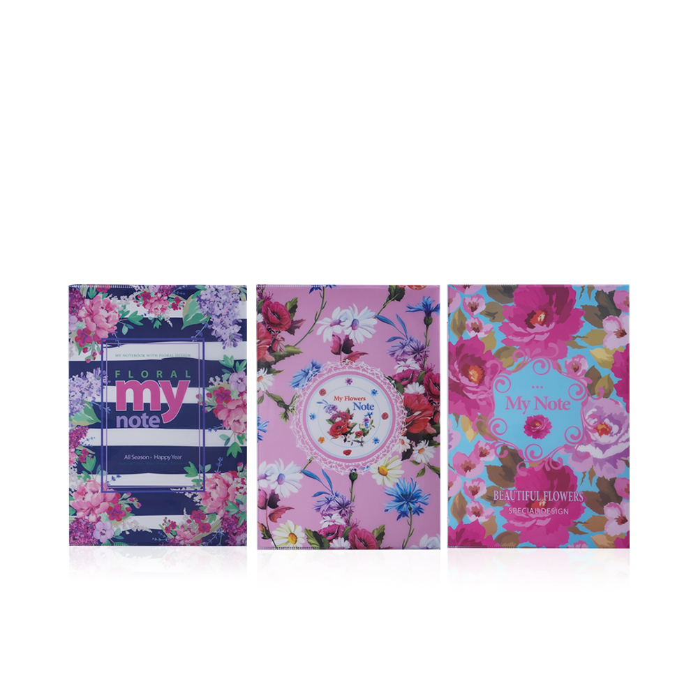 Jacket Fancey Floral A4 - 80 Sheets