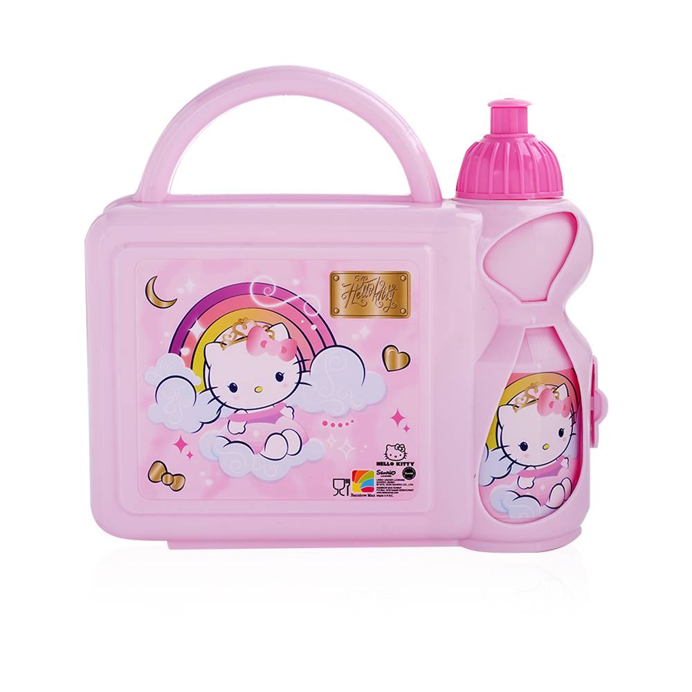 Set of Lunch Box and Water Bottle - HK675
