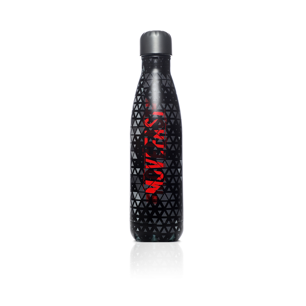Prism Vacuum Water Bottle 500ml - Black-grey