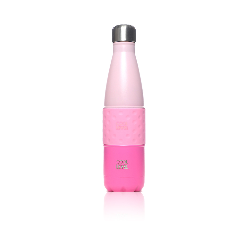 Vacuum Water Bottle 500ml - Sugar Pink