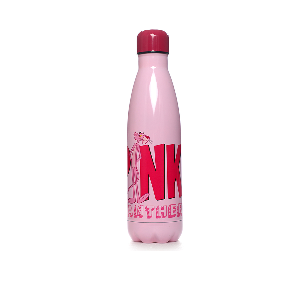 Pink Panther Vacuum Water Bottle 500ml - Pink