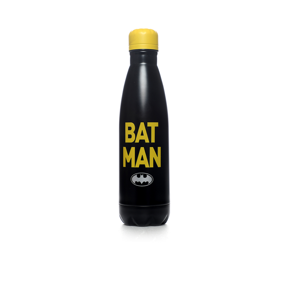 Batman Vacuum Water Bottle 500ml - Black