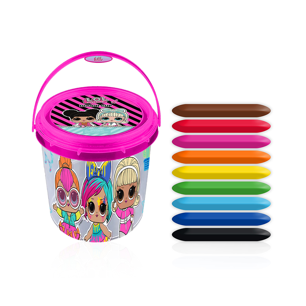 Neon Characters Clay Small Bucket (Lol1-11607) - Age 3+