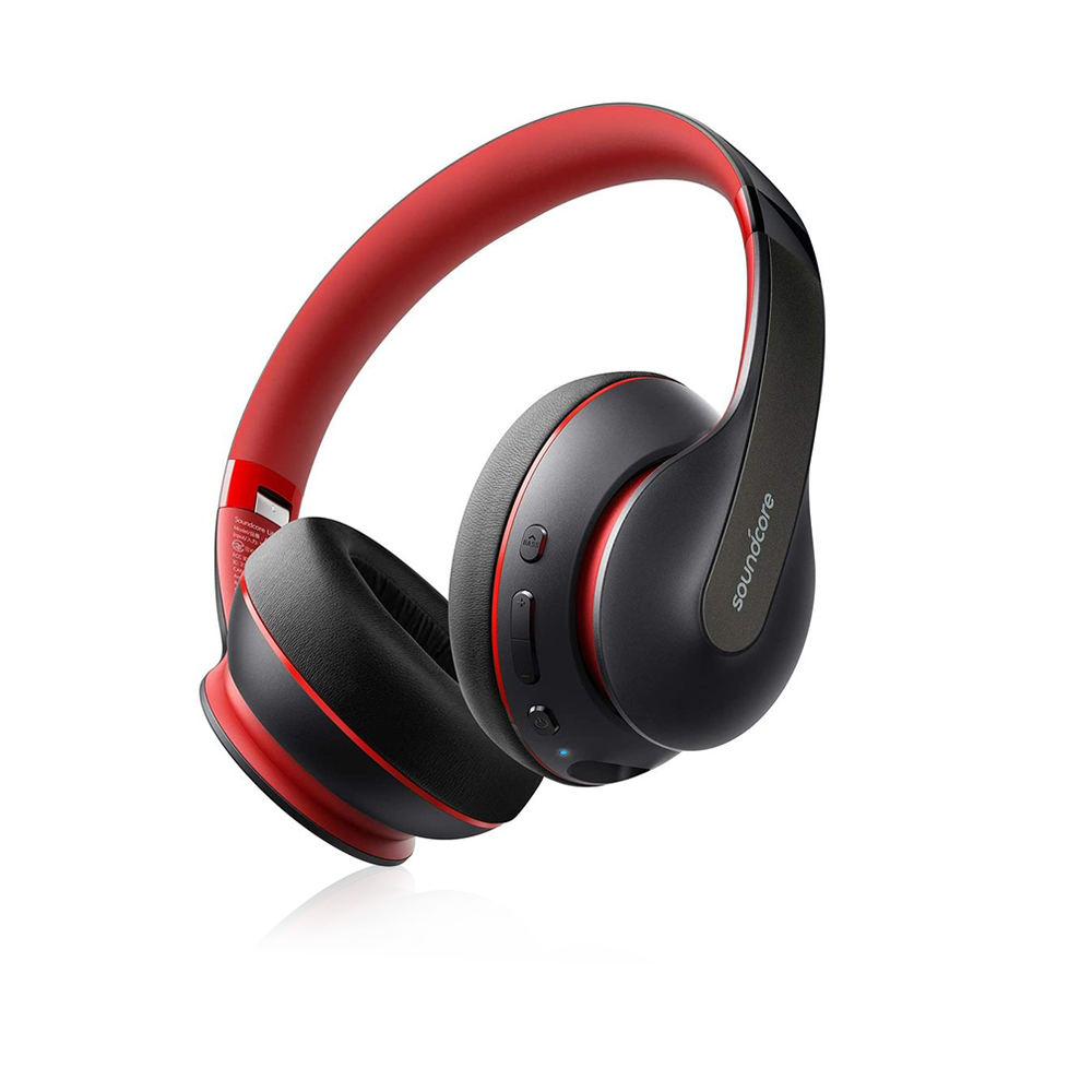 Life Q10 Bluetooth Headphone With Hands Free Mic - Red