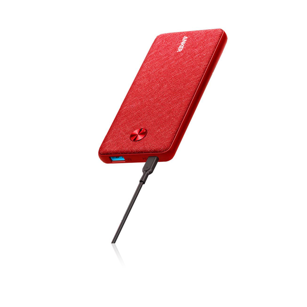 Powercore iii Sense Pd Powerbank 10000 Mah - Red Fabric