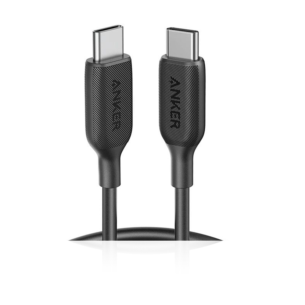 Powerline + Iii Usb-c To Usb-c Cable - 0.9 Meters  - Black