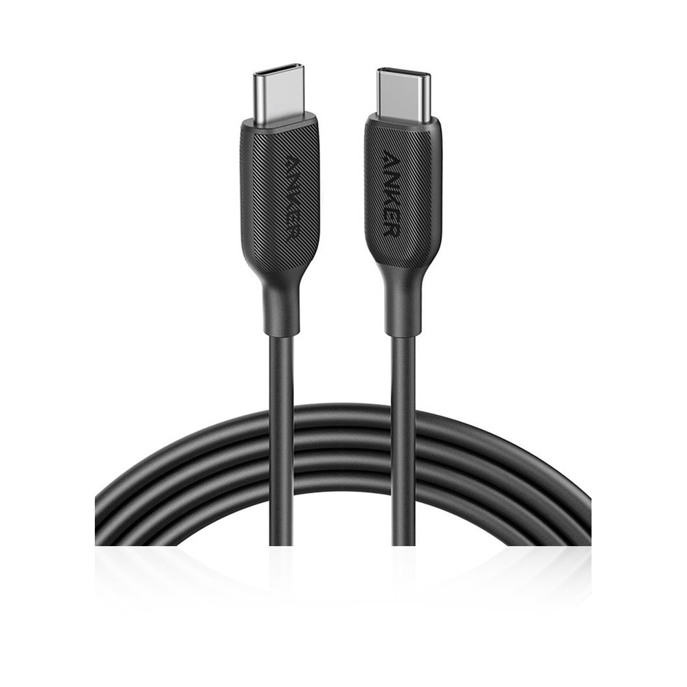 Powerline Iii Usb-c To Usb-c Cable - 1.8 Meters - Black