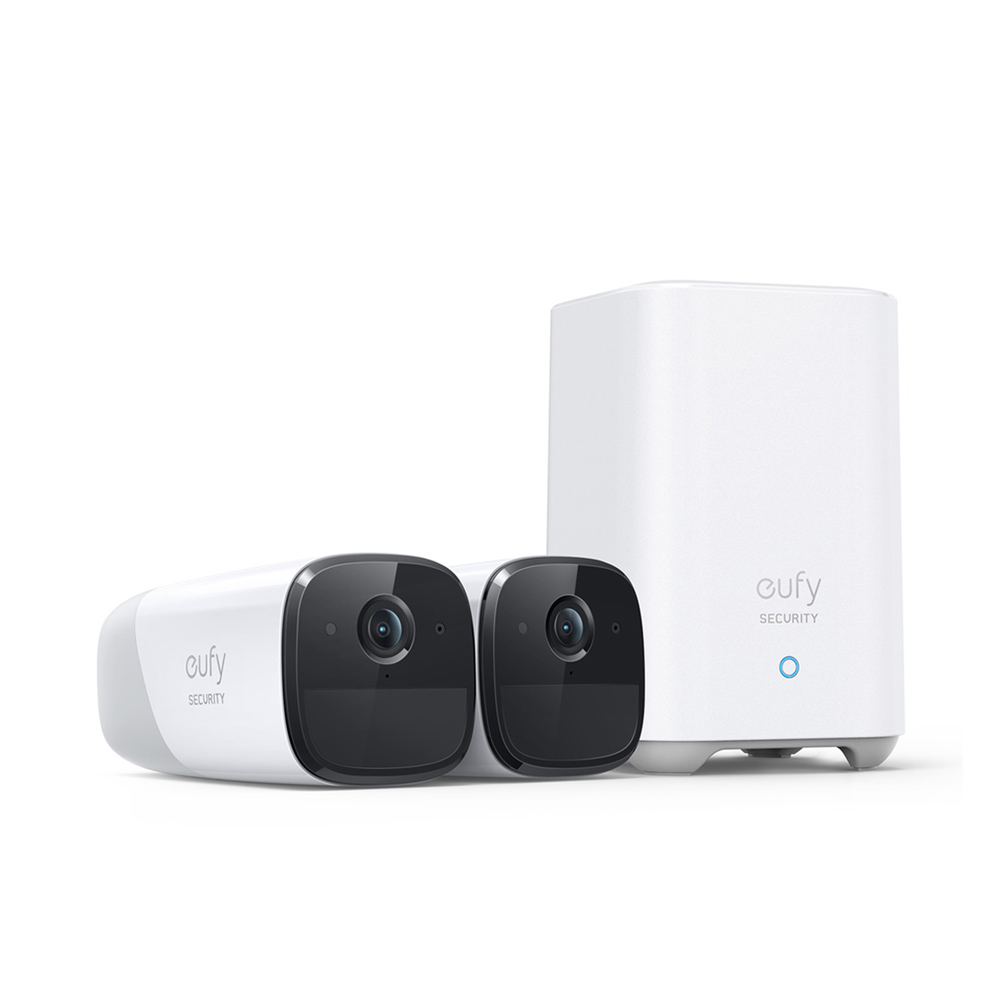 Cam 2 Pro 2K Duo Pack Kit  - Gray - White