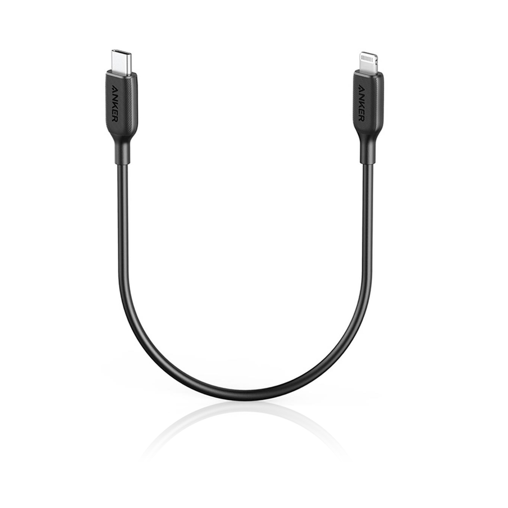 Powerline Iii Usb-C To Lightning - 0.9m/3ft - Black