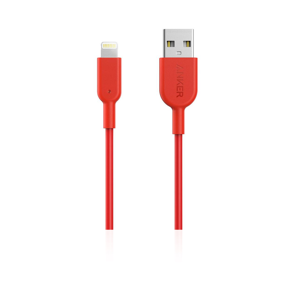 Powerline II Lightning - 0.9m /3ft -Red
