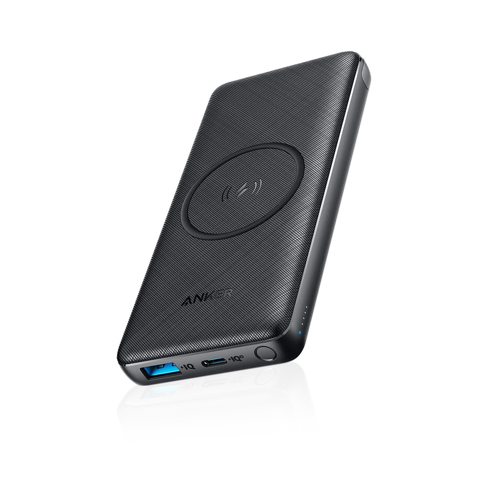PowerCore III Sense 10K Wireless Charger - Black Fabric