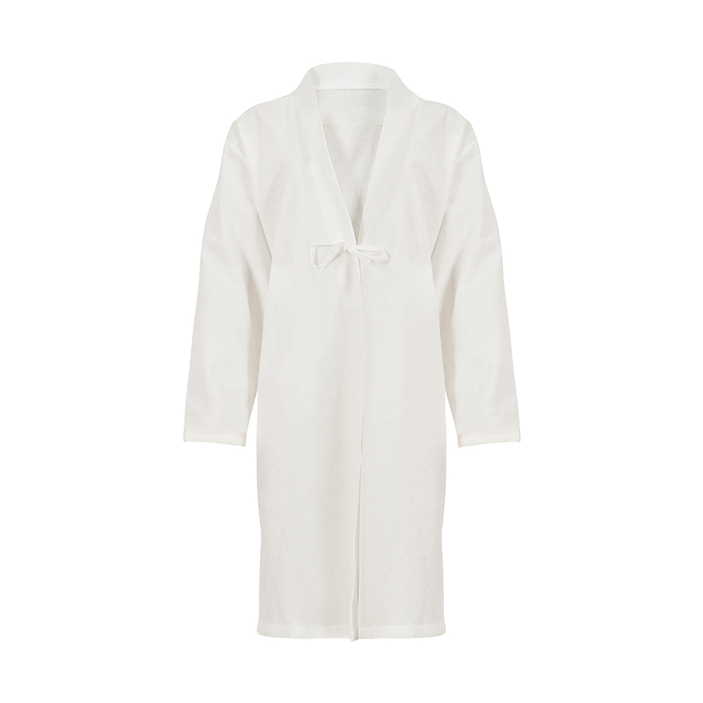 Disposable Bathrobe For Ladies - White