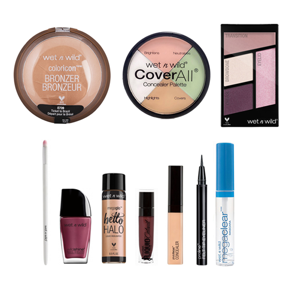 Dazzled Makeup Set - 10 Pcs