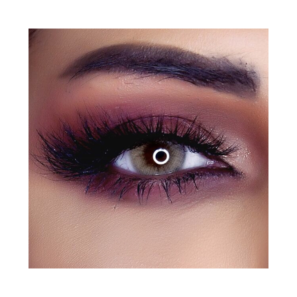 Soft Colour Contact Lenses - Hazel Nut - Monthly