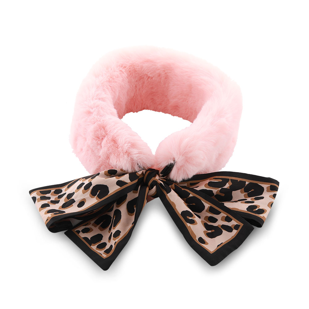 Fur Scarf - Pink