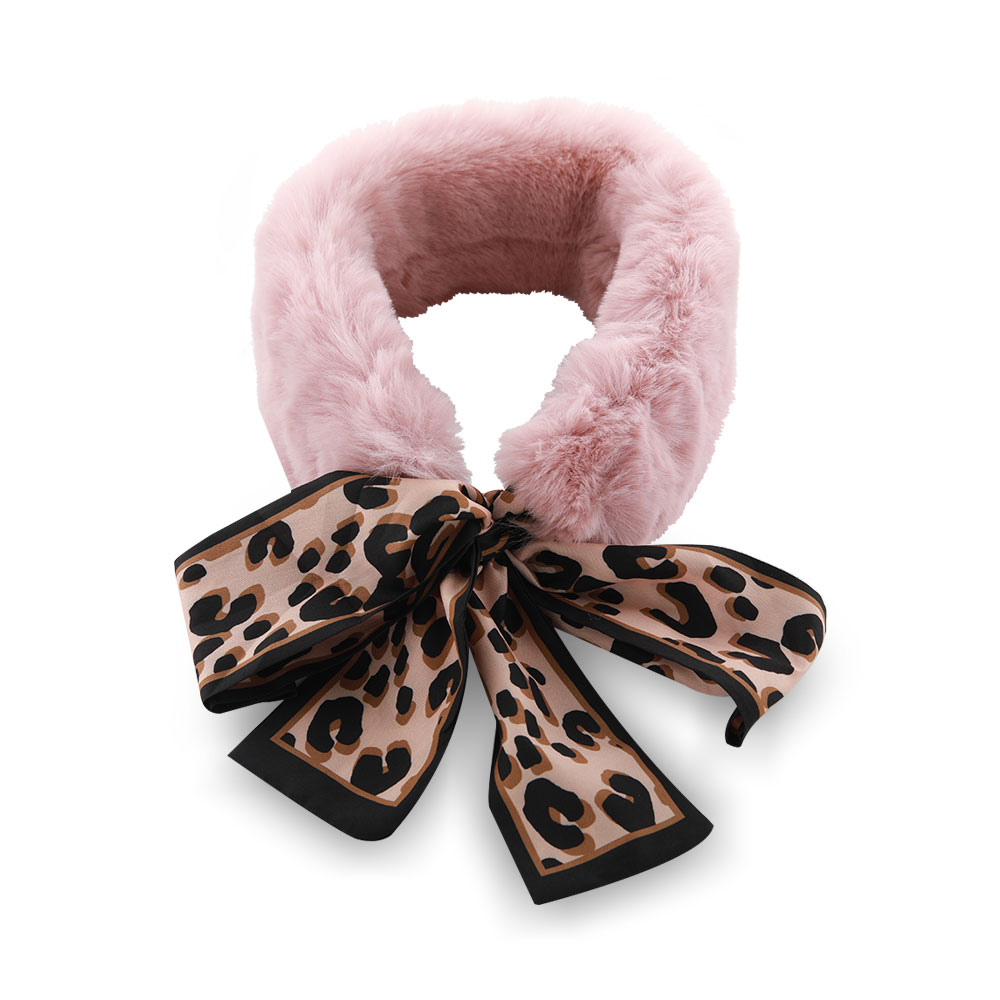 Fur Scarf - Lilac