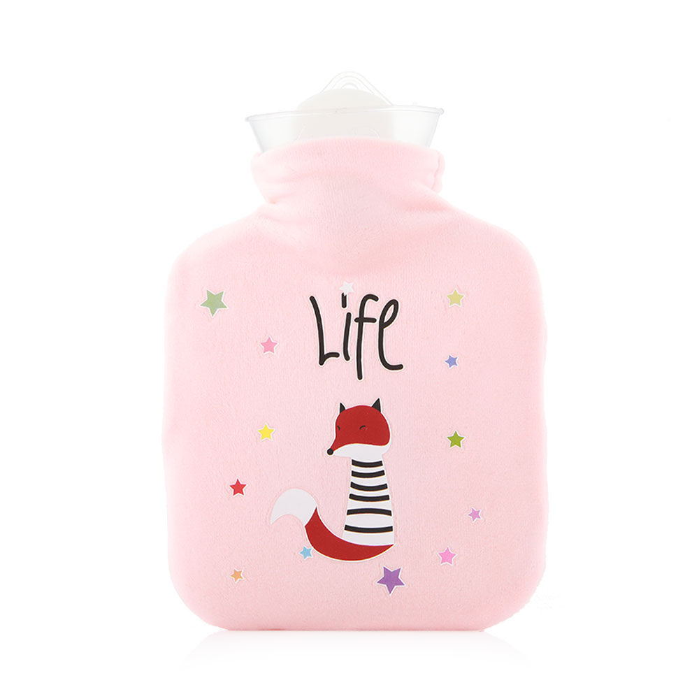 Portable Hide And Seek Mini Hot Water Bag 250 Ml - Life Soft Peach
