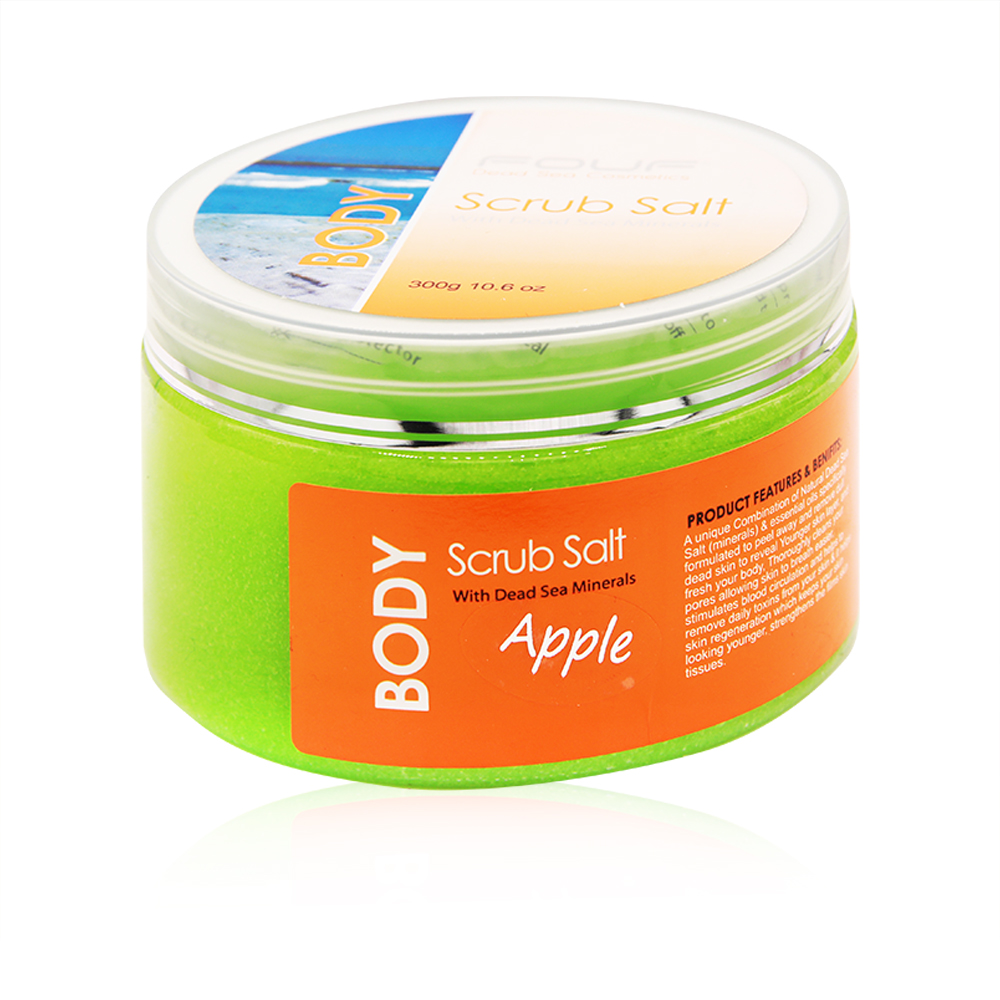 Body Scrub Salt - Apple - 300g
