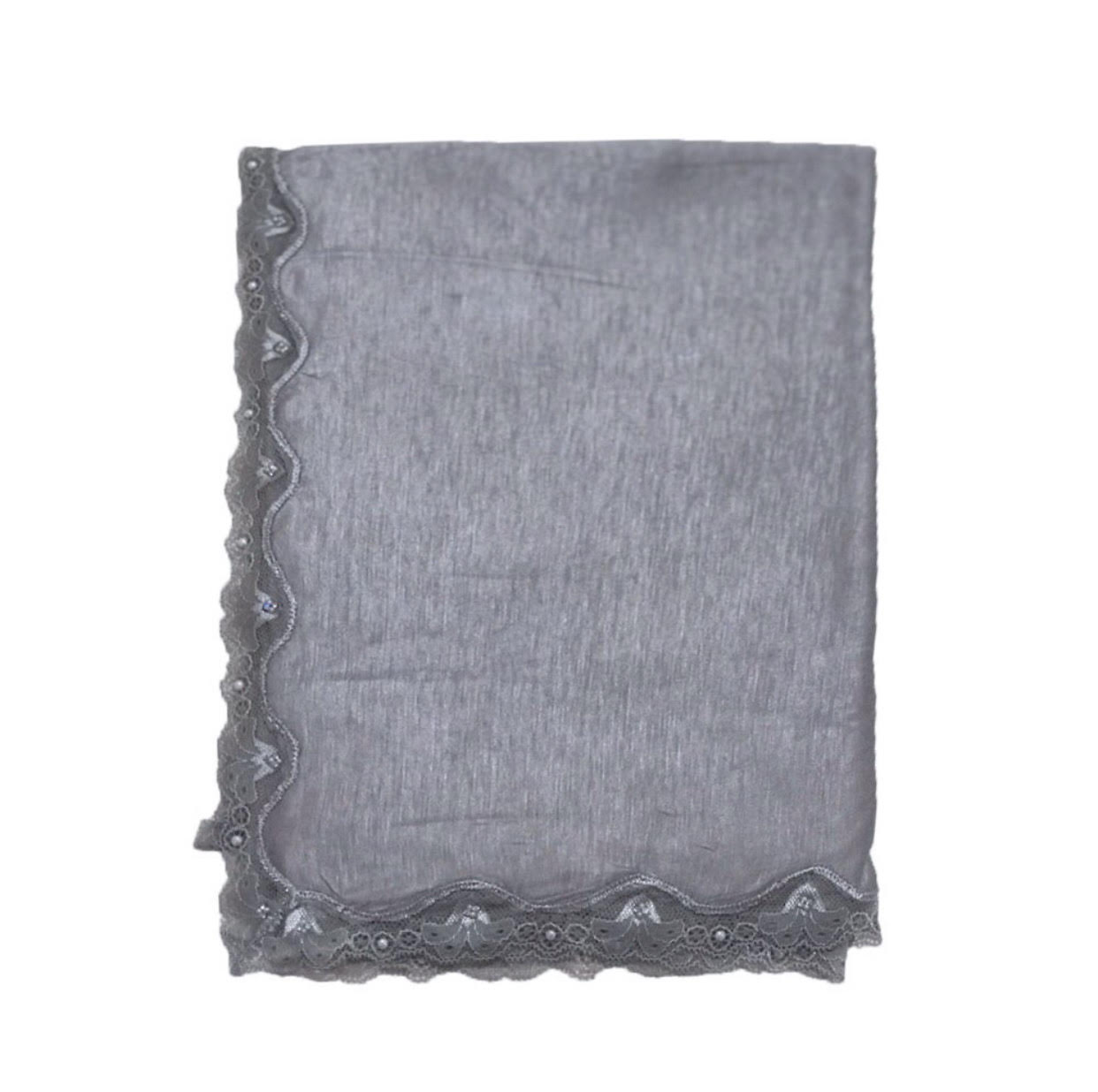 Cotton With Lace - Beige