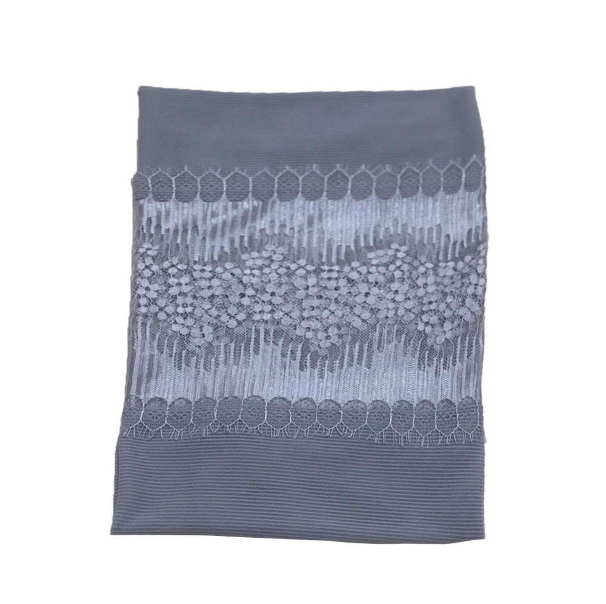 Sissy With Lace In The Middle - Light Gray