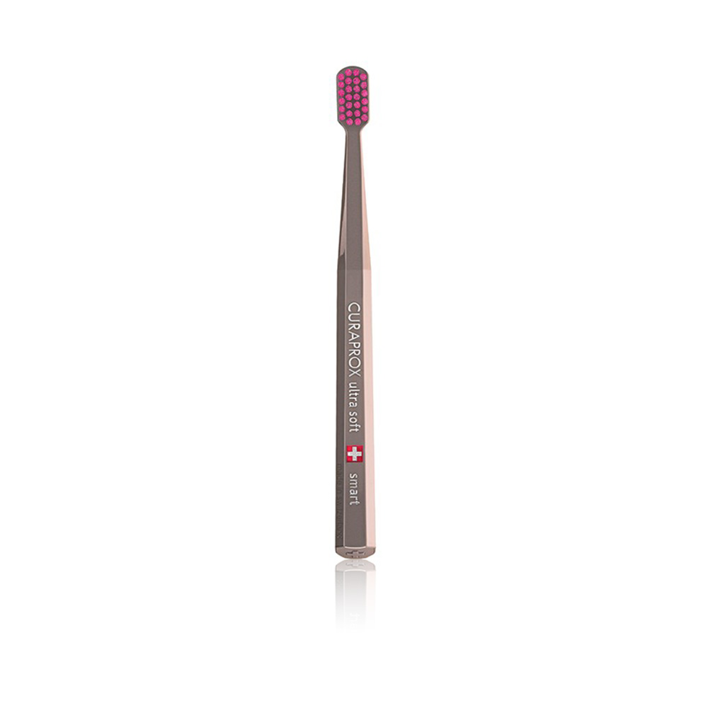 Cs 7600 Smart Ultra Soft Toothbrush - Brown Brush W/pink Head