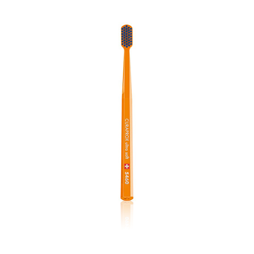 Cs 5460 Ultra Soft Toothbrush - Orange Brush W/blue Head