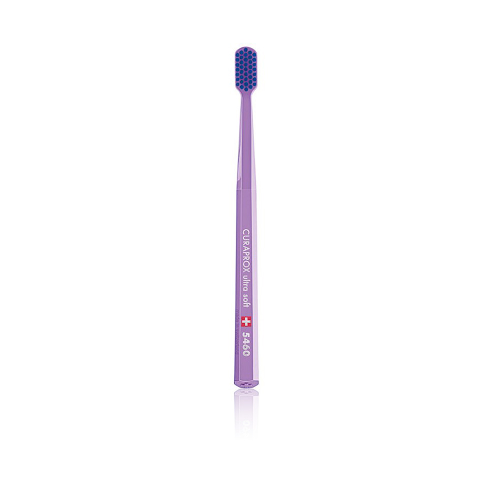 Cs 5460 Ultra Soft Toothbrush - Purple Brush W/blue Head