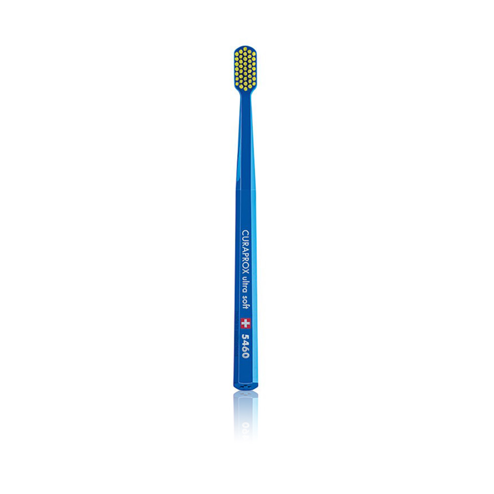 Cs 5460 Ultra Soft Toothbrush -  Dark Blue Brush W/lime Green Head