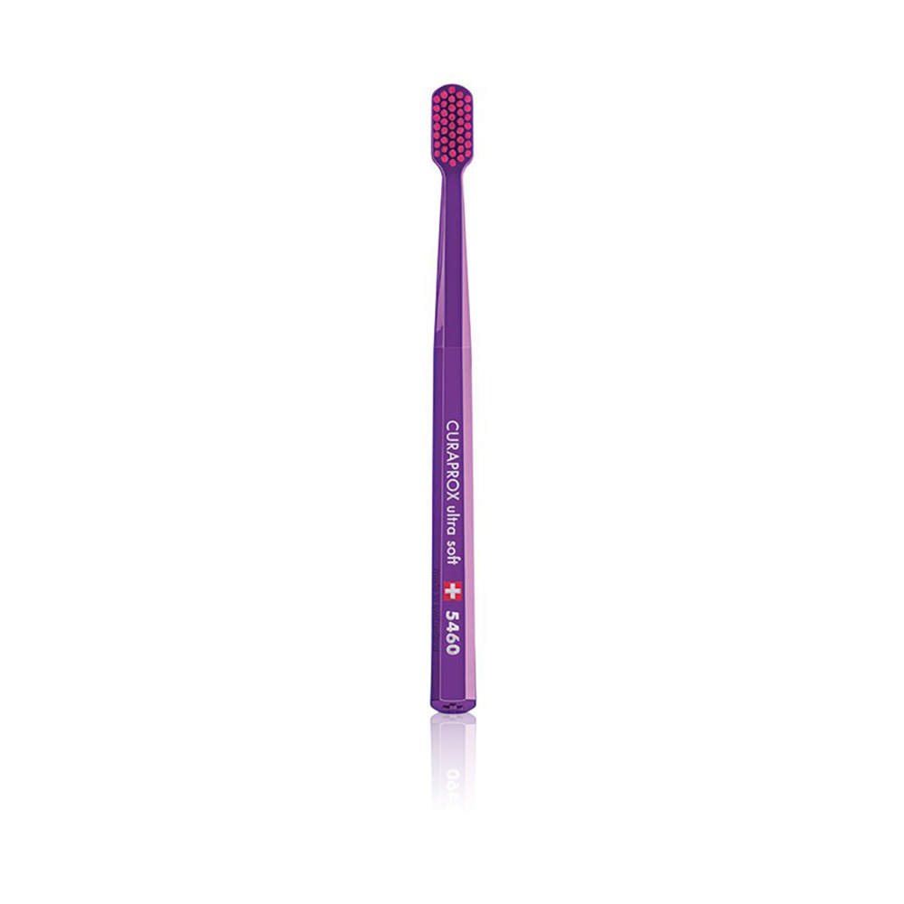 Cs 5460 Ultra Soft Toothbrush - Violet Brush W/pink Head