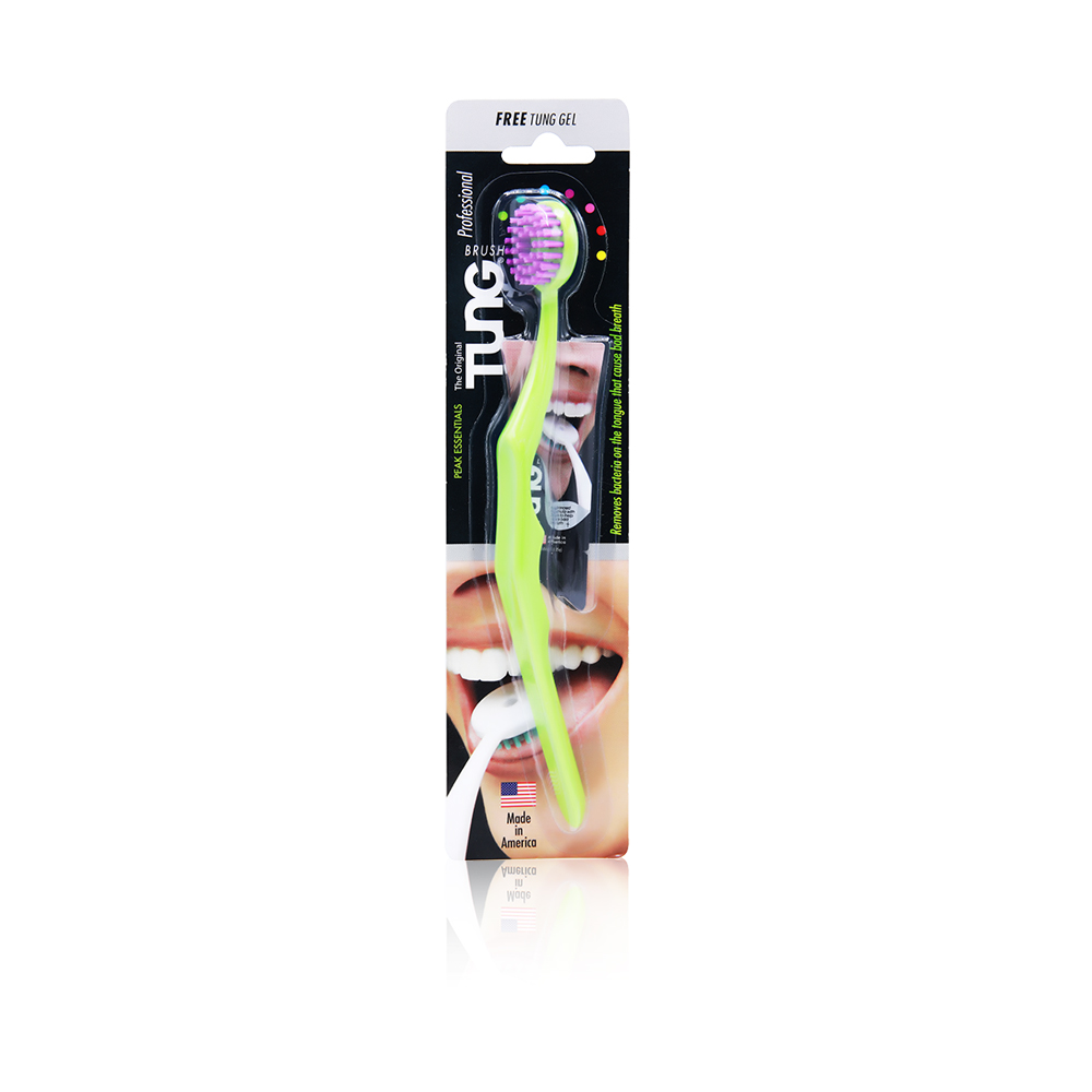 Tongue Brush Cleaner - Green