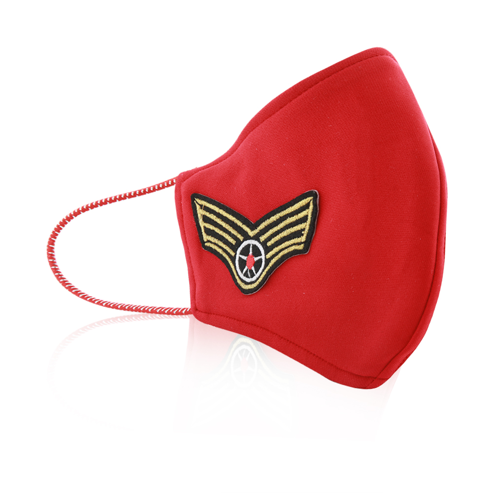 Face Mask - Aviation Label - Red String 