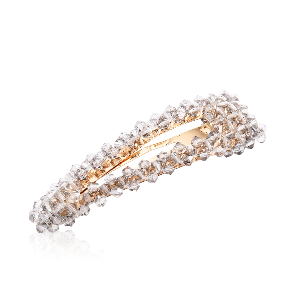 Crystal Clip One Piece - Silver