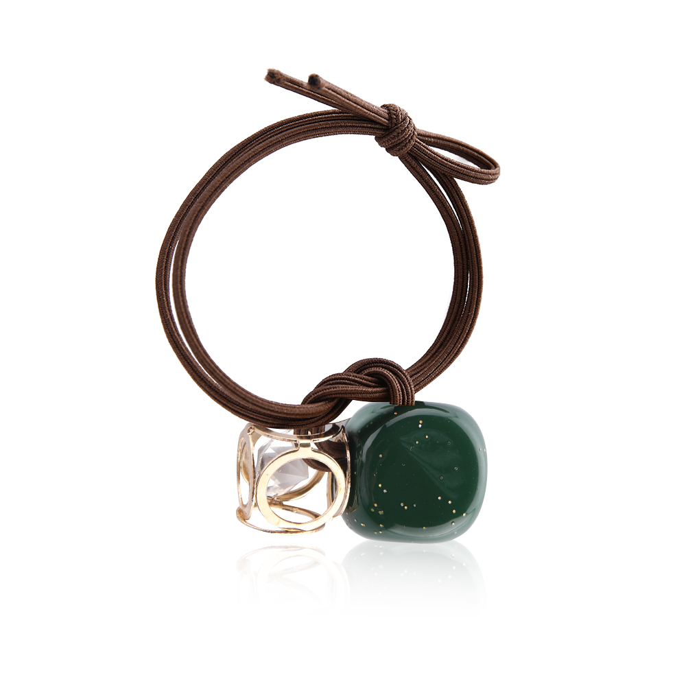 Rock Hair Tie - Green