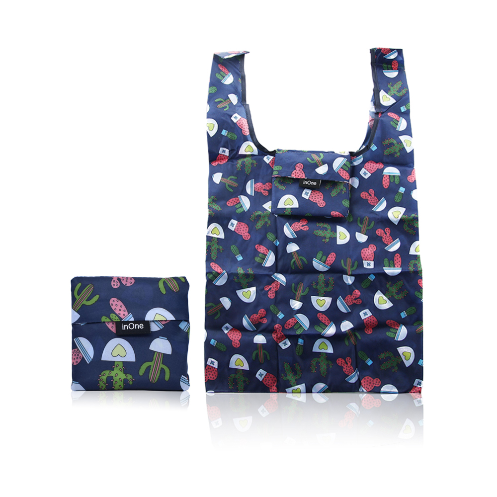 Recycle Shopping Bag - Cactus
