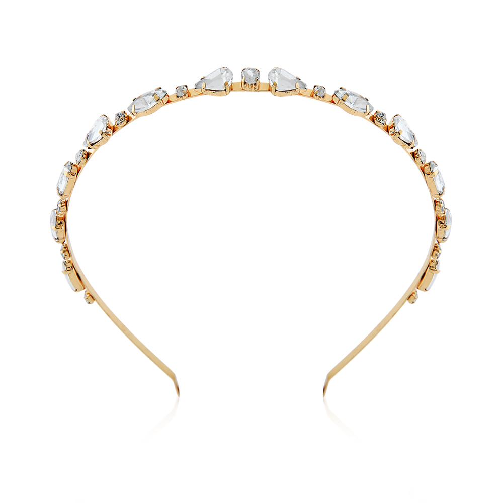 Multi Shaped Crystal Head Band