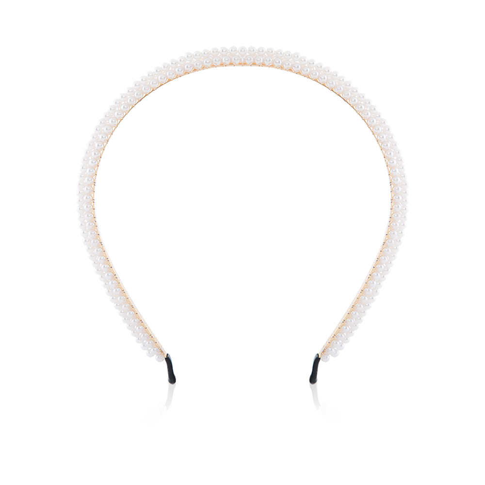 Triple Layer Pearl Head Band