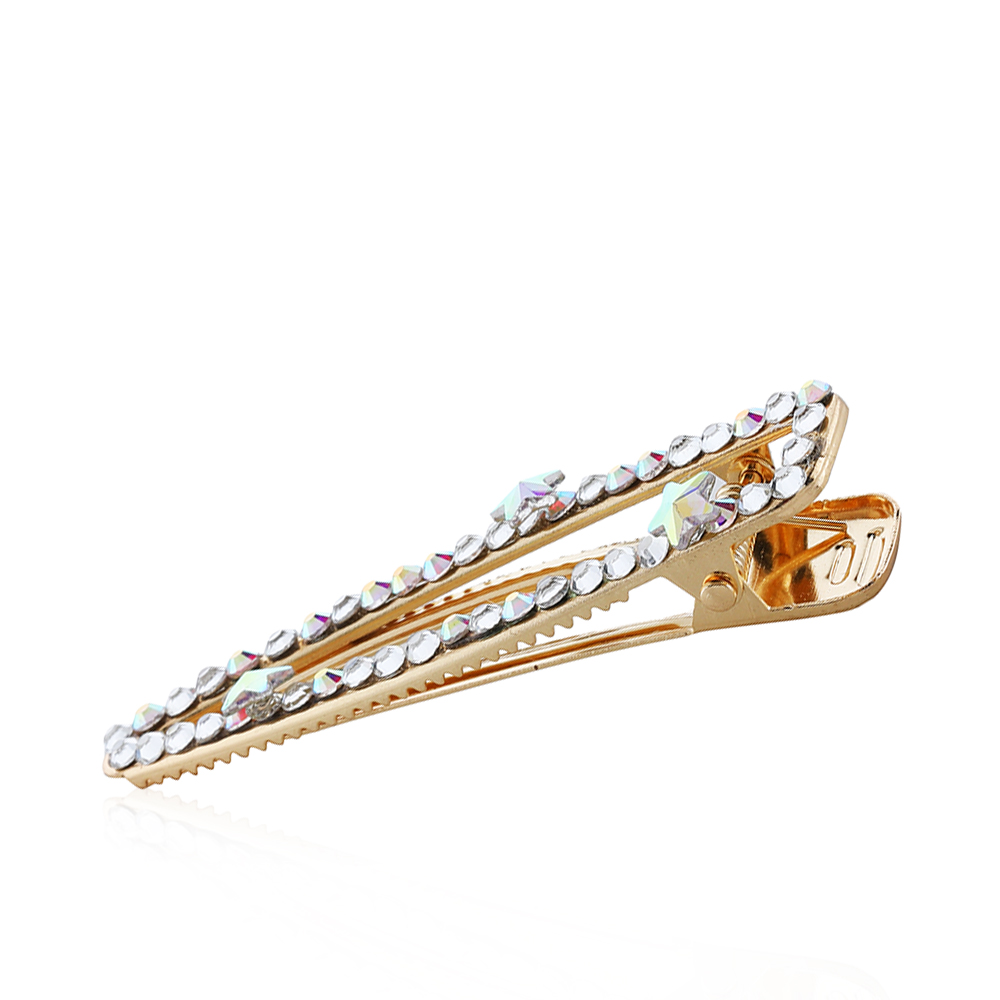 Luxury Crystal Star Style Hair Clip - Big