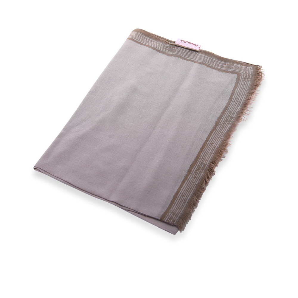 Kham Shal -  Gray With Dark Beige - N 9