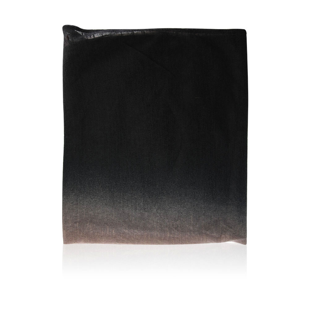 Japanese Gauze -  Black With Dark Beige - N 1